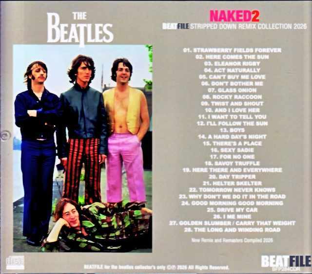 Beatles ビートルズ/Naked Stripped Down Remix Collection Vol.2