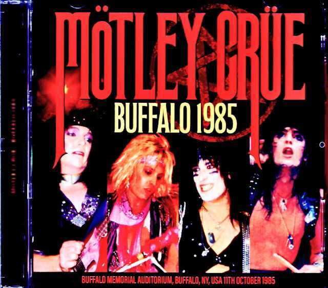Motley Crue モトリー・クルー/NY,USA 10.11.1985 Complete Original