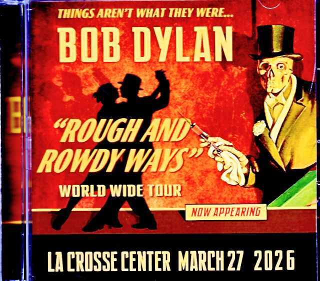 ボブ・ディラン　At The Globe Arena (3CD) Bob Dylan ボブ・ディラン/WI,USA 03.27.2026 Complete