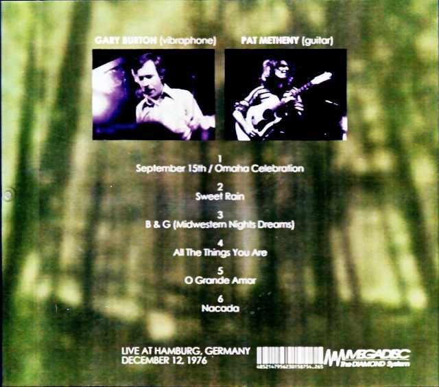Gary Burton Pat Metheny ゲイリー・バートン パット・メセニー