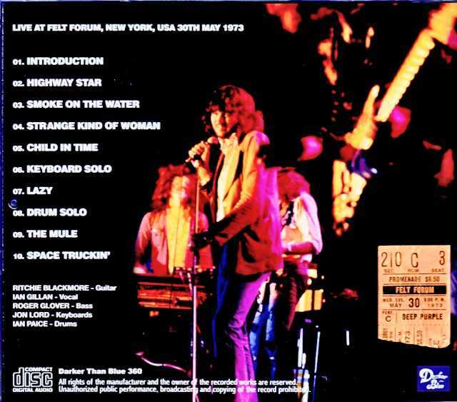 DEEP PURPLE ライブCD5セットK2HD高音質 Deep Purple ディープ・パープル/London,UK 05.09.1974 Complete