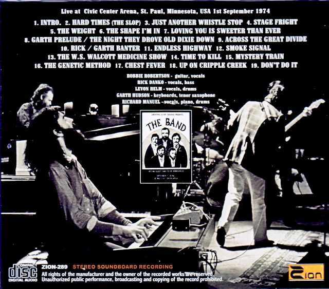 Band,The Eric Clapton ザ・バンド エリック・クラプトン/NY,USA 07.06