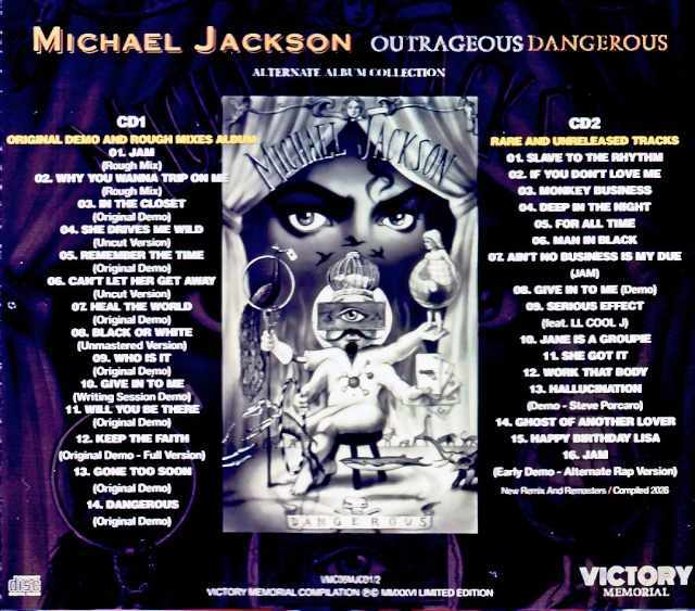 Michael Jackson マイケル・ジャクソン/Dangerous Alternate Album