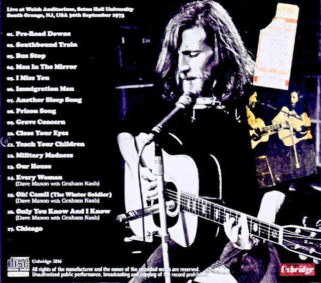 Graham Nash Dave Mason グラハム・ナッシュ デイヴ・メイスン/NJ,USA