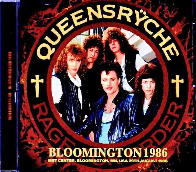Queensryche クイーンズライク/MN,USA 08.29.1986 Complete