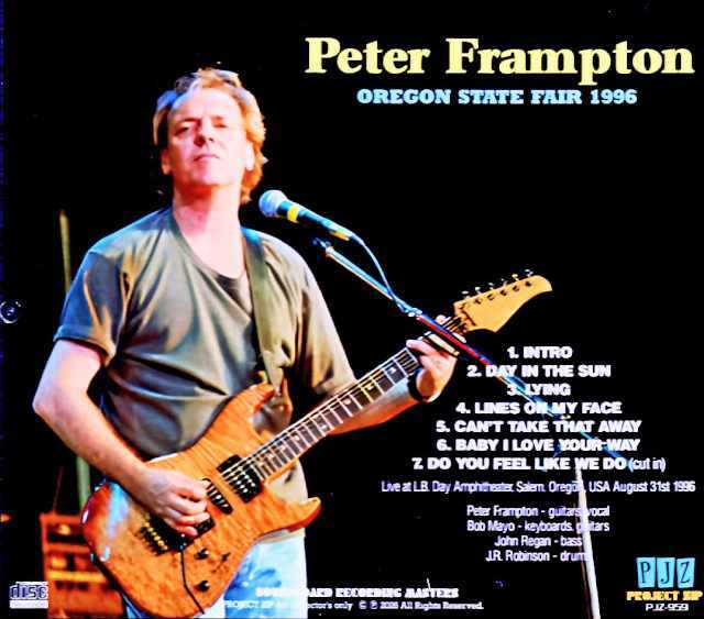 スコア Peter Frampton Anthology ピーター・フランプトン Peter Frampton ピーター・フランプトン/OR,USA 08.31.1996 Soundboard