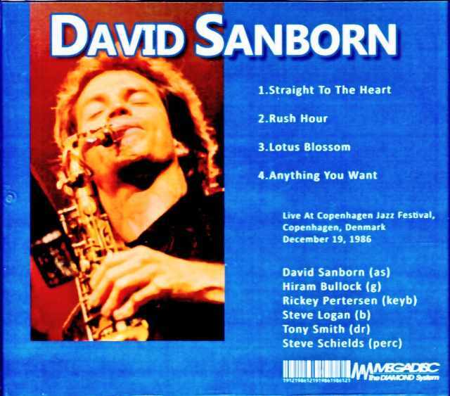 David Sanborn Hiram Bullock デヴィッド・サンボーン ハイラム