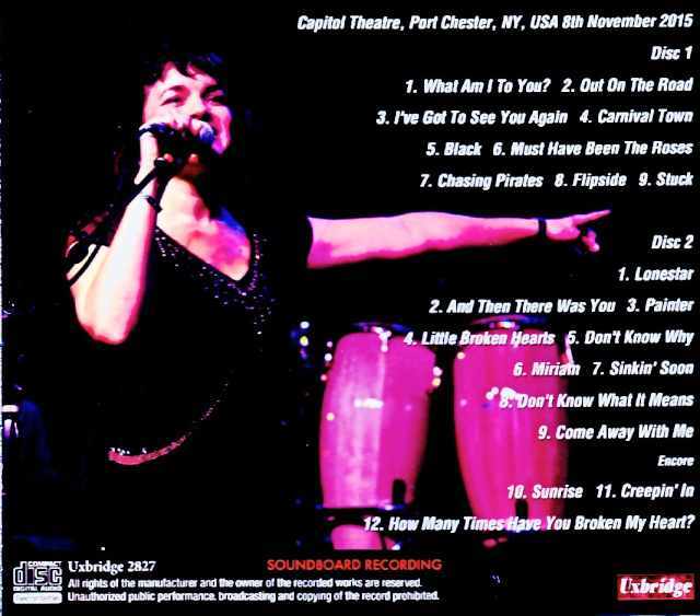 Norah Jones ノラ・ジョーンズ/NY,USA 11.08.2015 Complete Soundboard