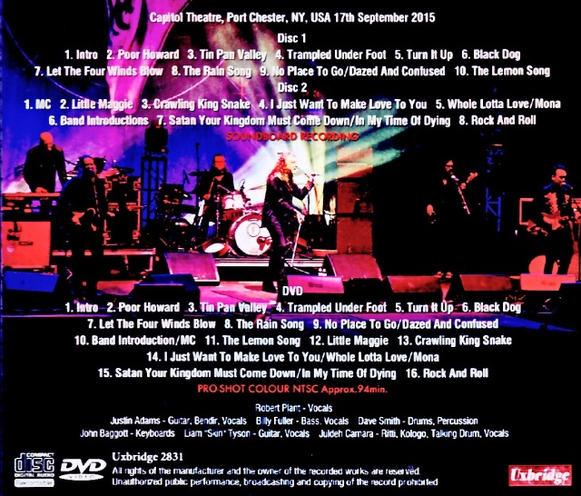 Robert Plant and the Sensational Space Shifters ロバート・プラント
