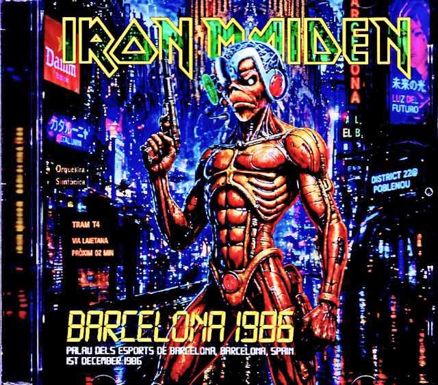Iron Maiden アイアン・メイデン/Spain 12.01.1986 Complete