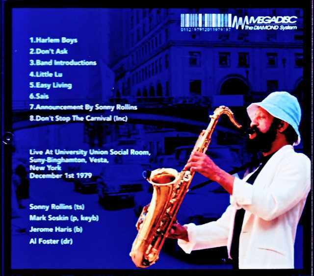 Sonny Rollins ソニー・ロリンズ/NY,USA 11.01.1979 FM Broadcast Edition