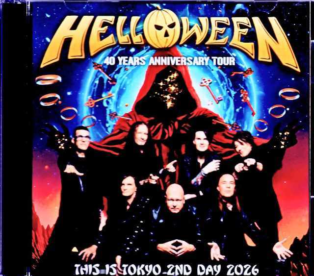 Helloween ハロウィン/Tokyo,Japan 05.10.2026 Complete