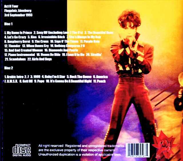 Prince and the New Power Generation プリンス/Germany 09.03.1993
