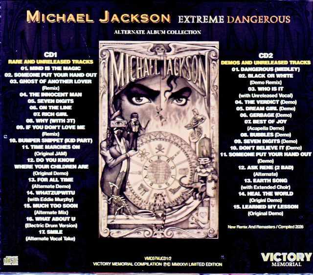Michael Jackson マイケル・ジャクソン/Dangerous Extreme Alternate