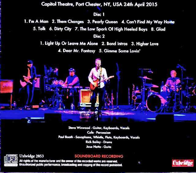 Steve Winwood スティーヴ・ウィンウッド/NY,USA 04.24.2015 Complete