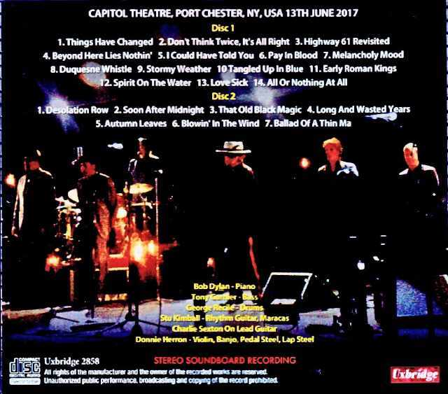 Bob Dylan and His Band ボブ・ディラン/NY,USA 06.13.2017 Soundboard