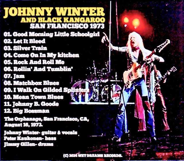Johnny Winter ジョニー・ウィンター/CA,USA 08.16.1973