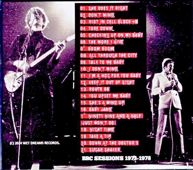 Dr. Feelgood ドクター・フィールグッド/BBC Studio Sessions 1973-1978