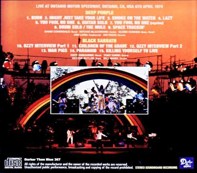 Deep Purple Black Sabbath ディープ・パープル ブラック・サバス/CA