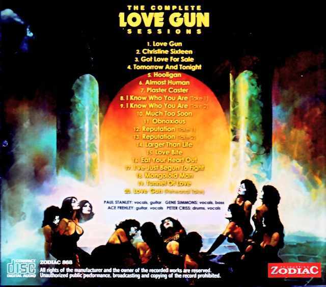 KISS　LOVE　GUN　LIMITED　EDITION　ピータークリス Kiss キッス/Love Gun Complete Sessions