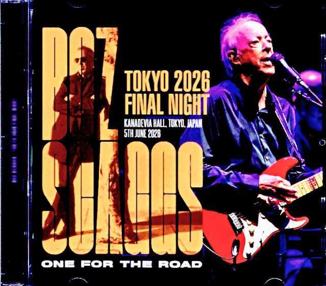 Boz Scaggs ボズ・スギャッグス/Tokyo,Japan 06.05.2026 Complete