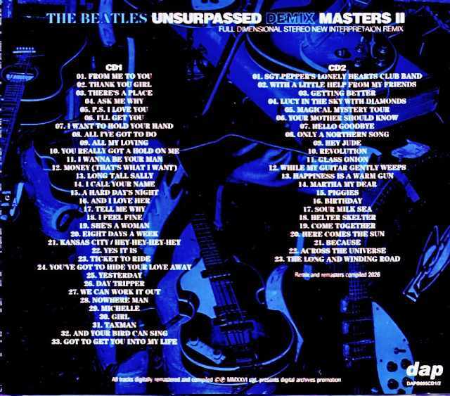 Beatles ビートルズ/Unsurpassed Demix Masters II