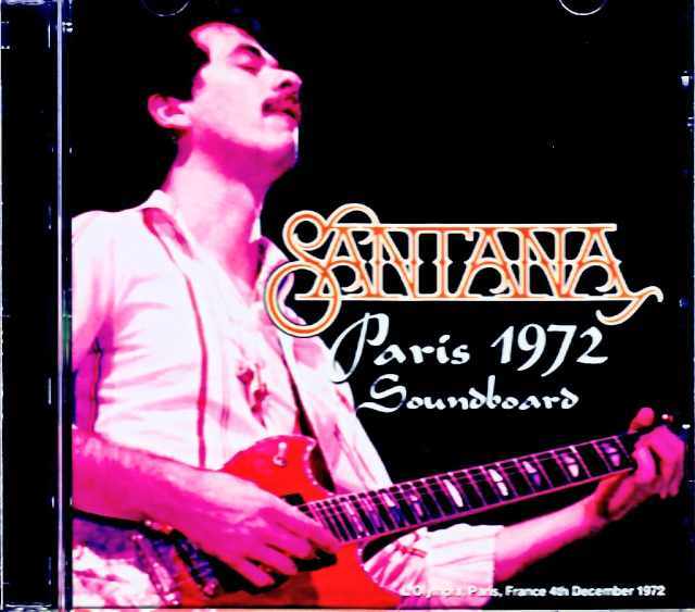 Santana サンタナ/France 12.04.1972 Soundboard Edition
