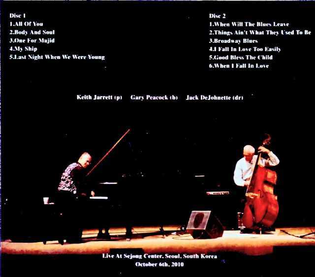 Keith Jarrett Trio キース・ジャレット/South Korea 10.06.2010