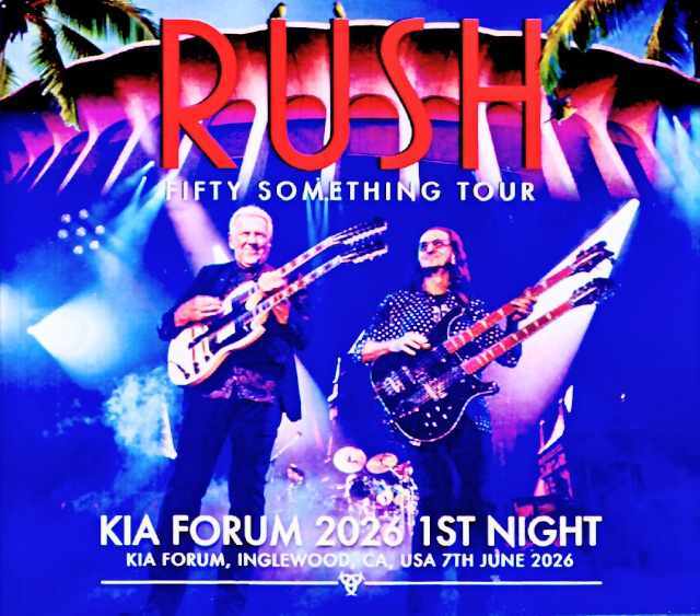 1984年来日公演 ラッシュ RUSH　フライヤー、整理券、ステージ写真 Rush ラッシュ/CA,USA 06.07.2026 Complete & more