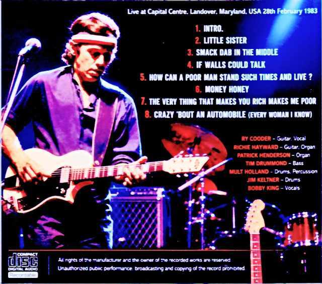 Ry Cooder ライ・クーダー/MD,USA 02.28.1983 Complete