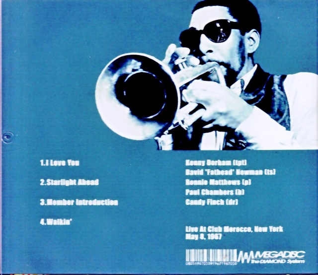 Kenny Dorham ケニー・ドーハム/NY,USA 05.08.1967