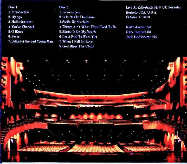 Keith Jarrett Trio キース・ジャレット/CA,USA 10.04.2013