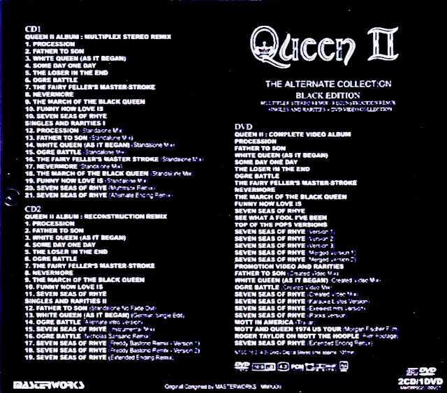 Queen クィーン/II Alternate Collection Black Edition