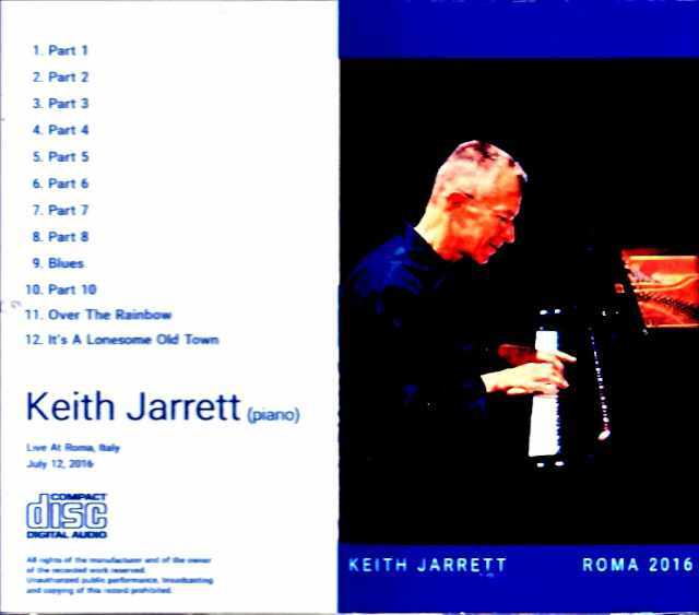 Keith Jarrett キース・ジャレット/Italy 07.12.2016