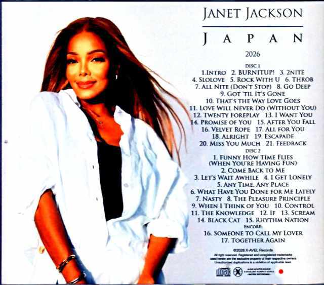 Janet Jackson ジャネット・ジャクソン/Kanagawa,Japan 06.14.2026
