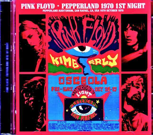 Pink Floyd ピンク・フロイド/CA,USA 10.16.1970 Remastered