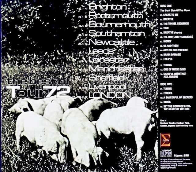 Pink Floyd ピンク・フロイド/London,UK 02.20.1972 Upgrade