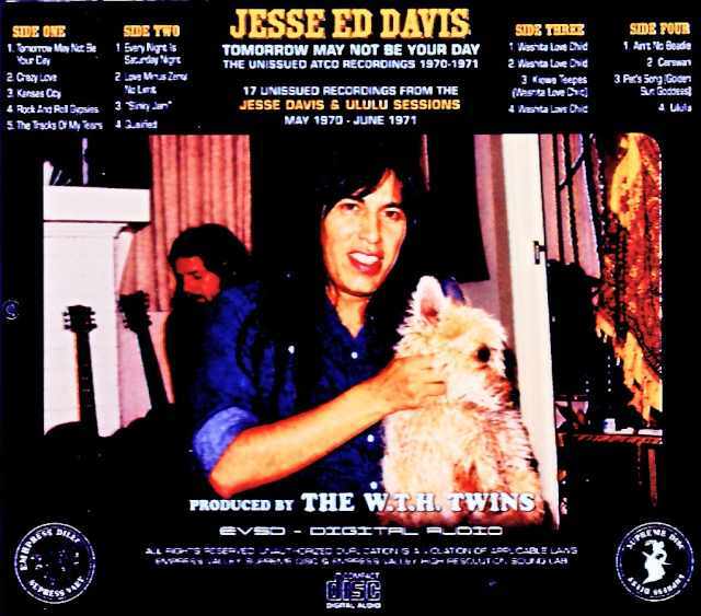 Jesse Ed Davis ジェシ・エド・デイビス/明日は見えない Unissued ATCO