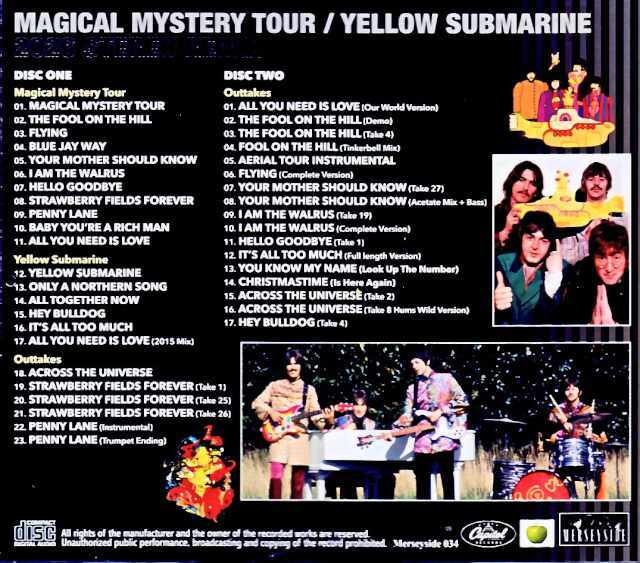 Beatles ビートルズ/Magical Mystery Tour Yellow Submarine 2026