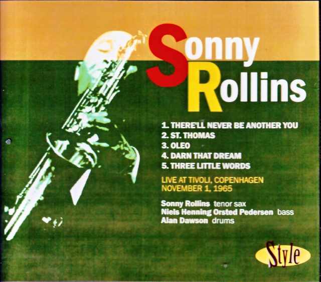 Sonny Rollins ソニー・ロリンズ/Denmark 11.01.1965 Radio Broadcast
