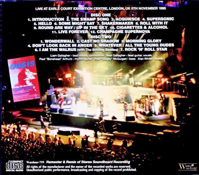 ミュージシャン Oasis FORUM, LONDON '94 8/16 VHS ミュージシャン Oasis FORUM, LONDON '94 8/16 VHS ミュージシャン