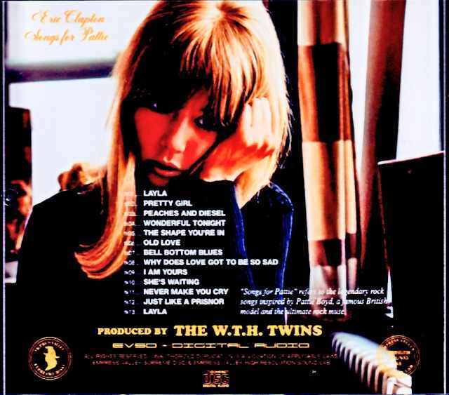 Eric Clapton エリック・クラプトン/いとしのパティ Songs for Pattie