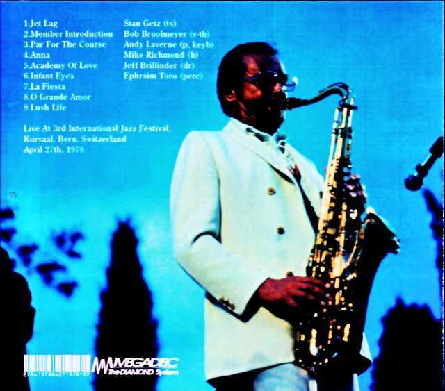 Stan Getz Sextet スタン・ゲッツ/Switzerland 04.27.1978