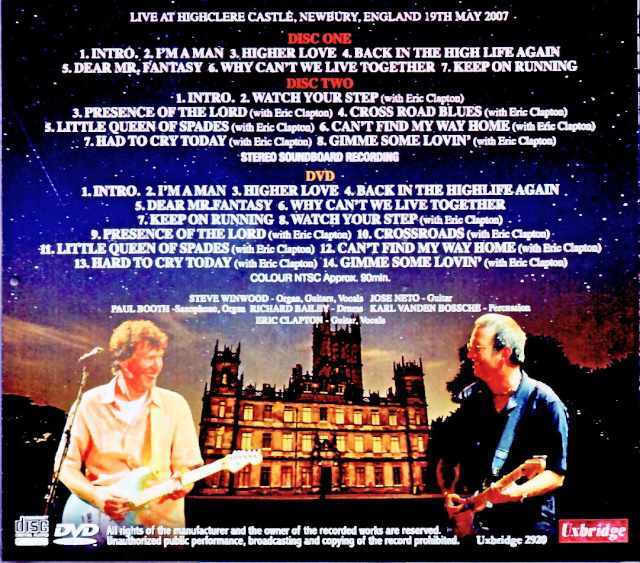 Steve Winwood Eric Clapton スティーヴ・.ウィンウッド エリック