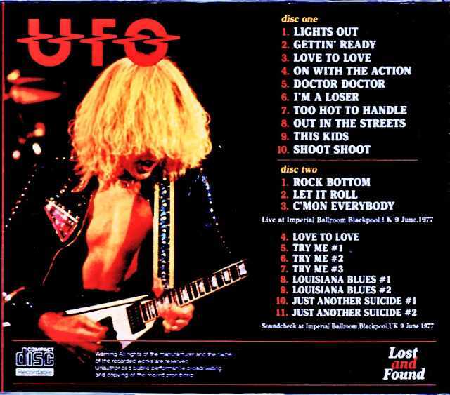 UFO Michael Schenker ユーエフオー マイケル・シェンカー/England,UK