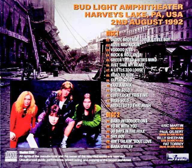 Mr. Big ミスター・ビッグ/PA,USA 08.02.1992