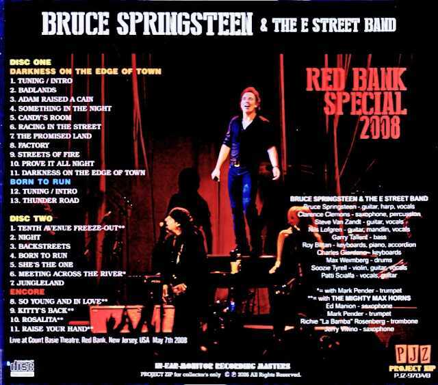 Bruce Springsteen ブルース・スプリングスティーン/NJ,USA 05.07.2008