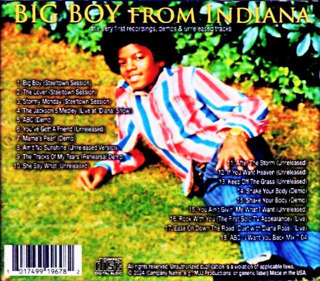 Michael Jackson マイケル・ジャクソン/First Recordings Demos and