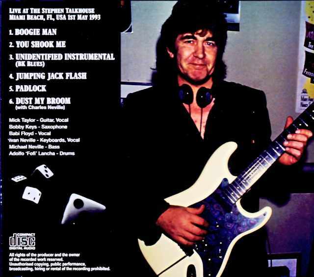 ミック・テイラーのサイン付 CD Tumblin' Dice Mick Taylor タンブリン・ダイス ミック・テイラー/FL
