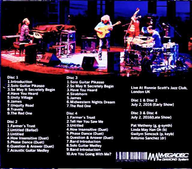 Pat Metheny An Evening パット・メセニー/London,UK 07.02.2016